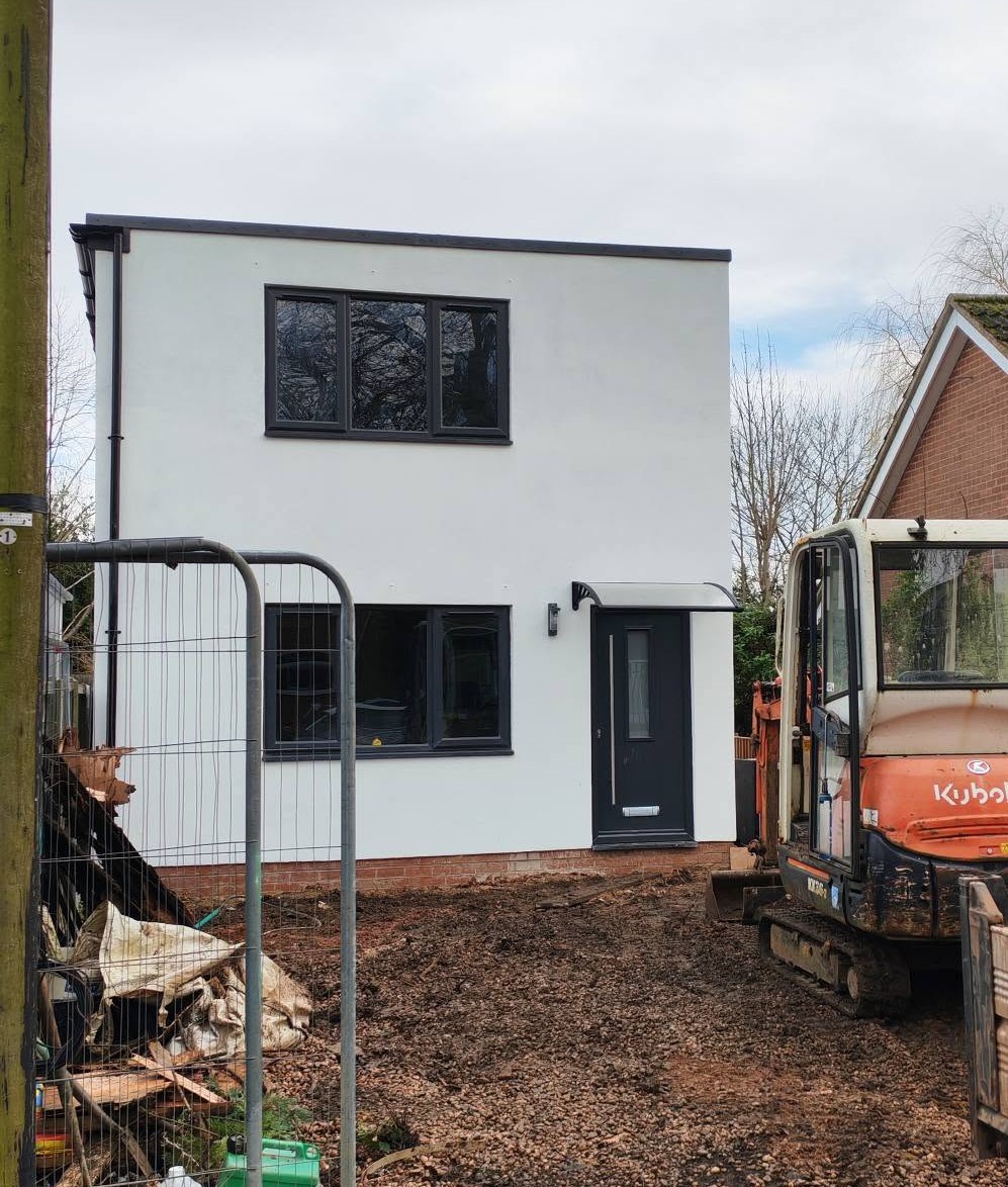 Residential building and extension project