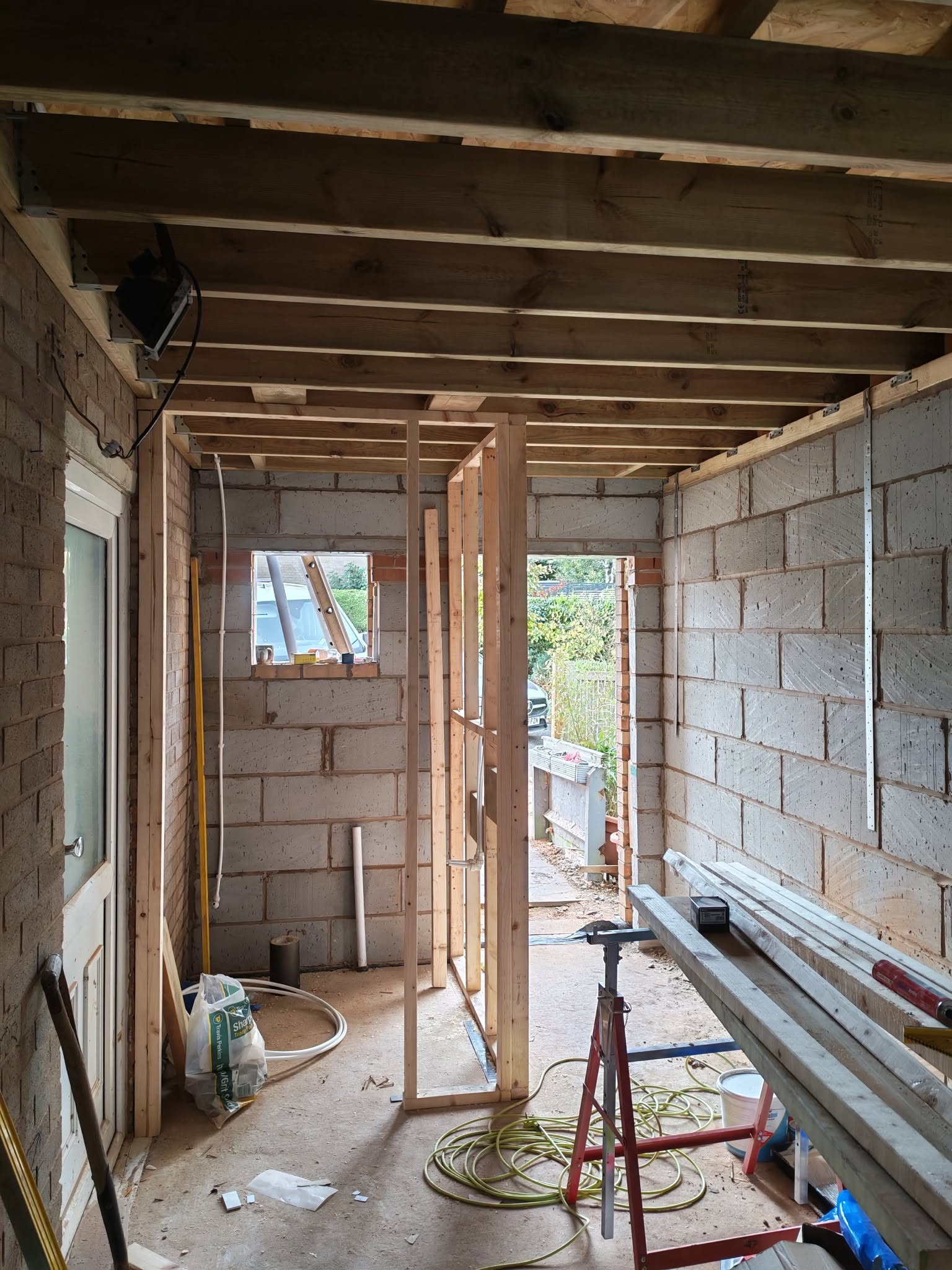Extension structural work